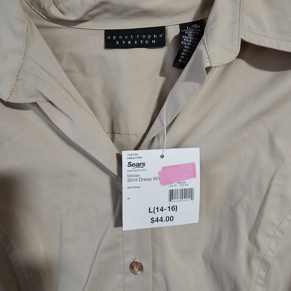 Apostrophe Shirt Dress